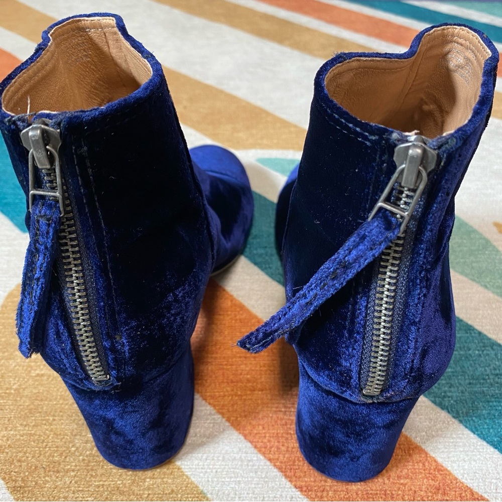 Madewell - “Jillian” Velvet Boots- Color: Night Vision- Size: US 11 - BRAND NEW - Picture 7 of 11